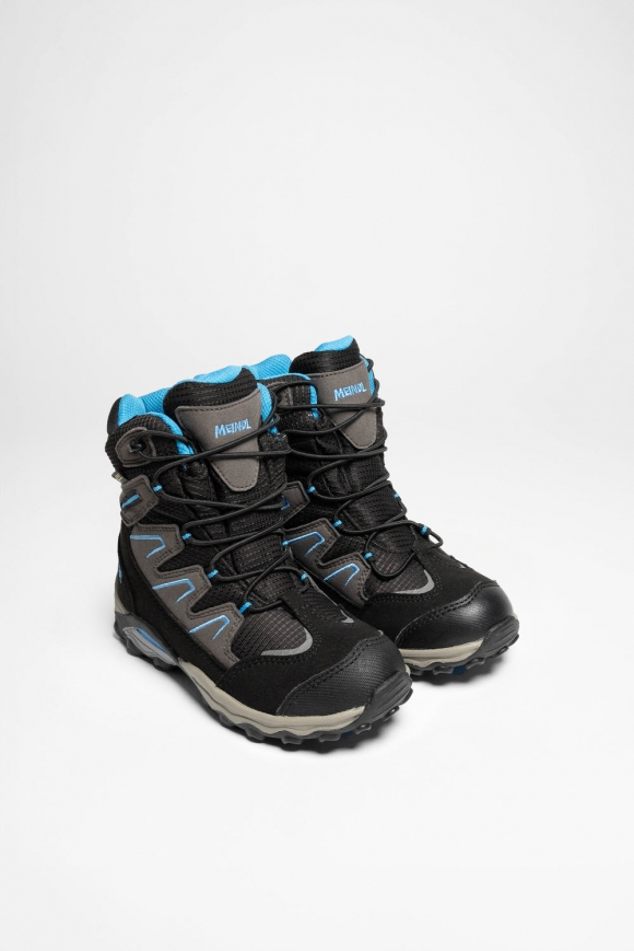 Meindl Winter Storm Junior GTX R Kinder (Schwarz/Hellblau) Meindl Winter Storm Junior GTX R Kinder (Schwarz/Hellblau)