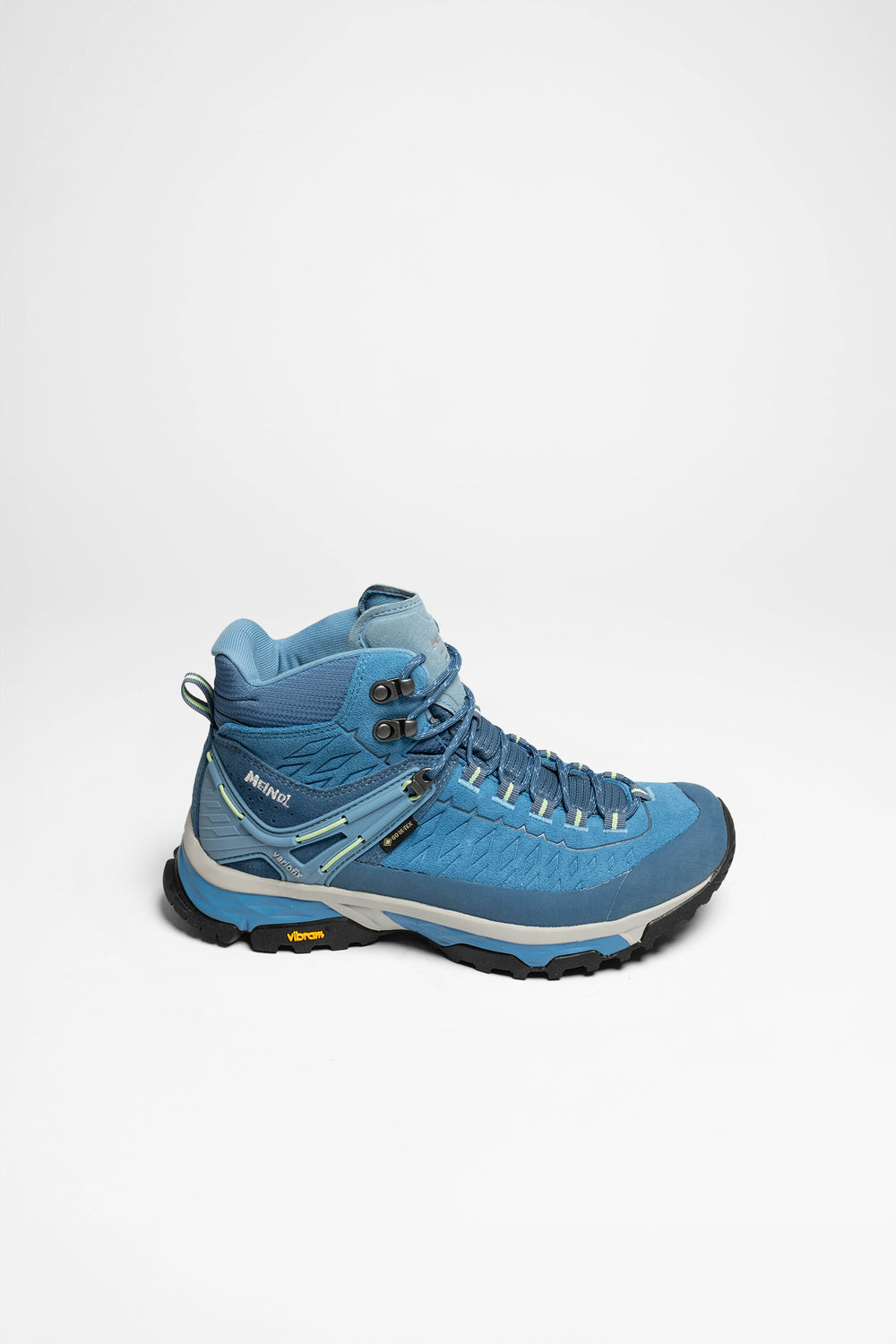 Meindl Top Trail Mid L GTX Damen (Hellblau/Gelb)